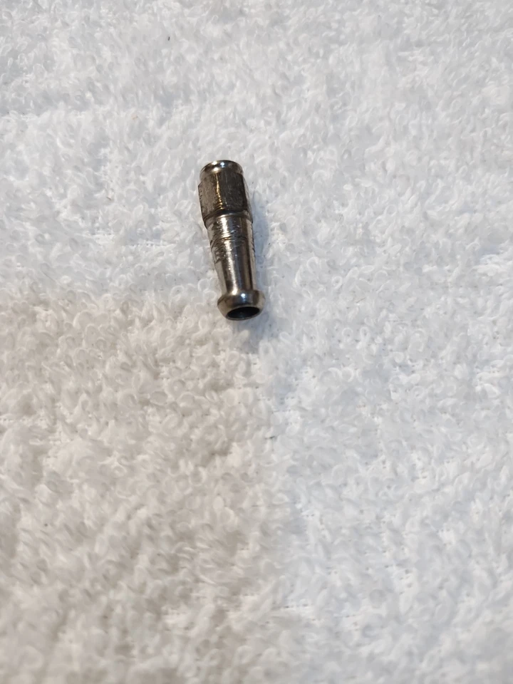 Años 20 Wm. Tuerca de gancho de tensión Lange Paramount Banjo, niquelada, extremo cerrado Foto 2 de 2