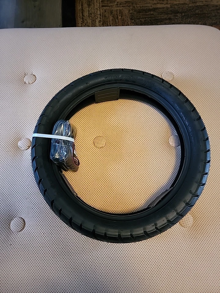 Yuanxing Premium Scooter Tire 90/90-14 Street Performance Tread All Weather DOT - Image 2 of 4