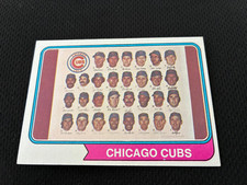 1974 CHICAGO CUBS TEAM #211 UNMARKED NRMT TOPPS  BASEBALL CARD