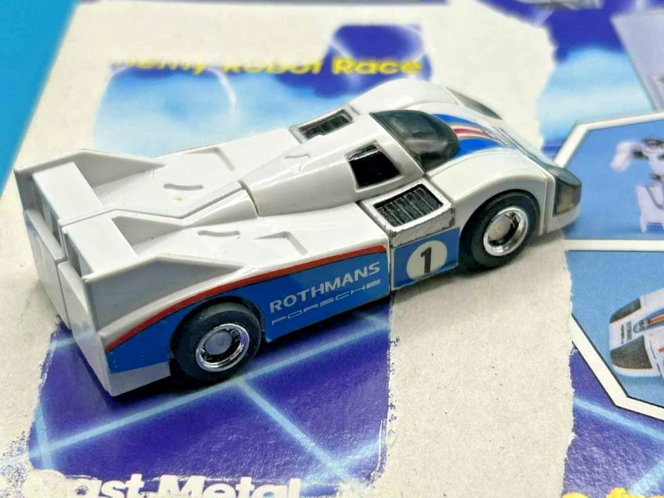 Tarjetero completo blanco vintage GOBOTS CRASHER MR-20 alta calidad Foto 4 de 4