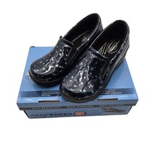 Easy Works By Easy Street Womens Slip-Resistant Floral Nursing Shoes Size 8