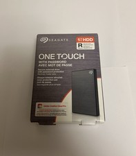 Seagate One Touch 1TB Grey Portable External Hard Drive 2.5" USB 3.0