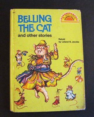 BELLING THE CAT and Other Stories  Golden Beginning Reader 1969 Leland Jacobs VG