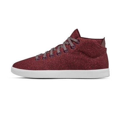 Allbirds Wool Piper Mids Burgundy Womens Size 10 Comfort Shoes NEW