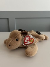 TY Original Beanie Baby 1995 Derby Horse With Tag PVC Pellets Excellent