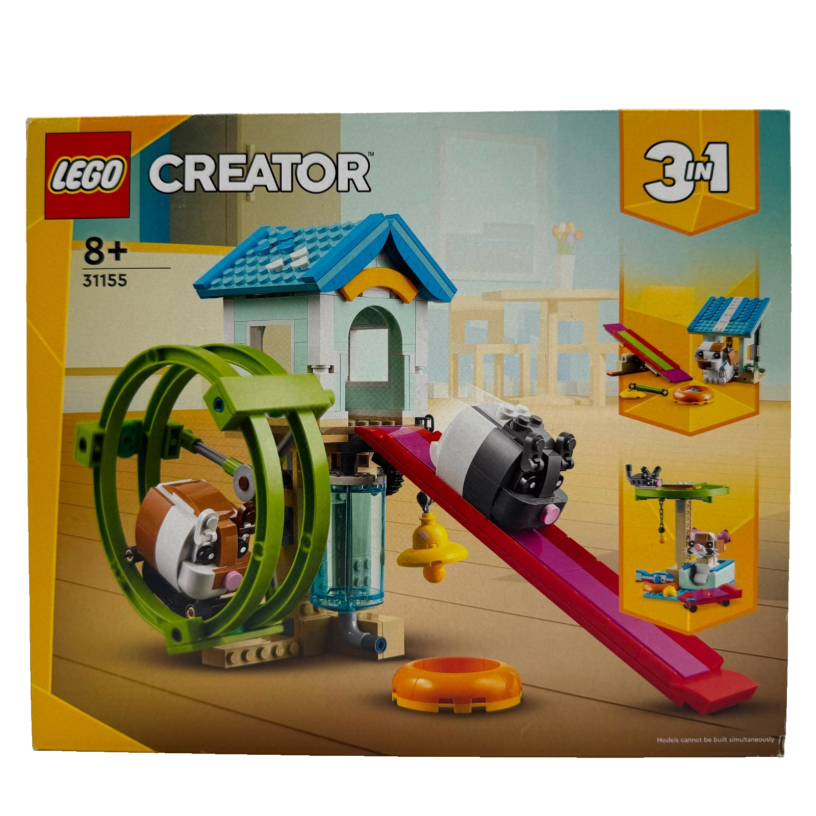 LEGO Creator 31155: Hamsterrad 3-in-1 Kleintier-Spielset Spielzeug | NEU/OVP - Bild 4