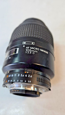 Nikon AF MICRO NIKKOR, 105 mm, 1:2,8, defekt