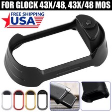 Aluminum Flared Magwell For Glock 43X/48 / G43X G48 MOS Anodized Finish NEW 