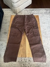 Standard cloth men s brown cargo pants utilit...