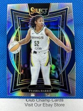 2025 #69 Tyasha Harris Panini Select WNBA Concourse Silver Prizm Wings