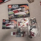 LEGO Star Wars A-Wing Fighter 6207 Complete W/ Minifigs OPEN BOX & Instructions!