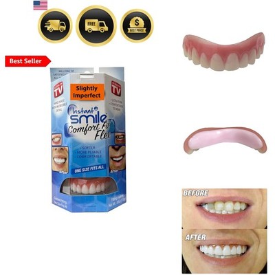 Instant Smile Comfort Fit Flex-Slightly Imperfect Available in Natural White ...