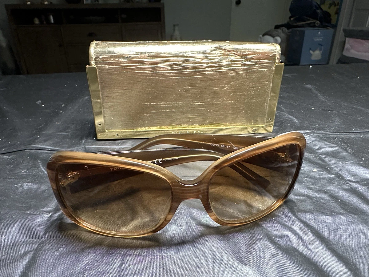 Tory Burch Red Plastic Frame Sunglasses for Women for sale 