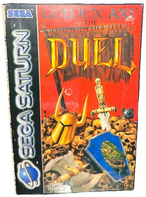 Golden Axe The Duel - Sega Saturn Videospiel PAL komplett **SCHNELLE P&P**