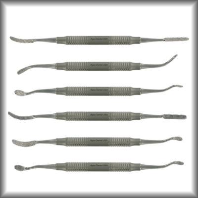 BONE FILE SET (#SBOF) -SET OF 7
