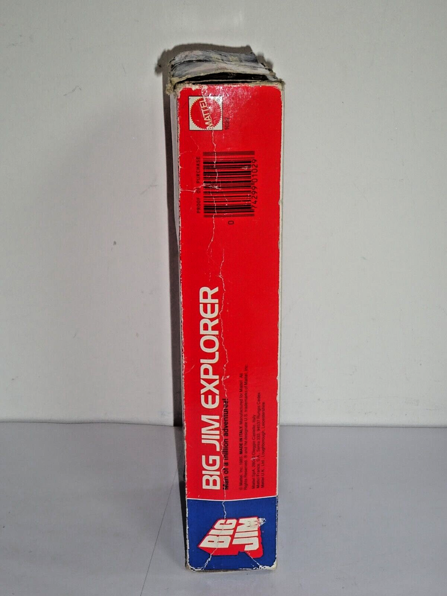 BIG JIM MATTEL BAROUDEUR MIB REF 1029 NEUF EN BOÎTE SCELLÉE 1985