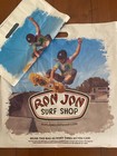 Ron Jon Surf Shop Plastic Bags Surfing Skateboard Reusable Gft paper tissue Lot