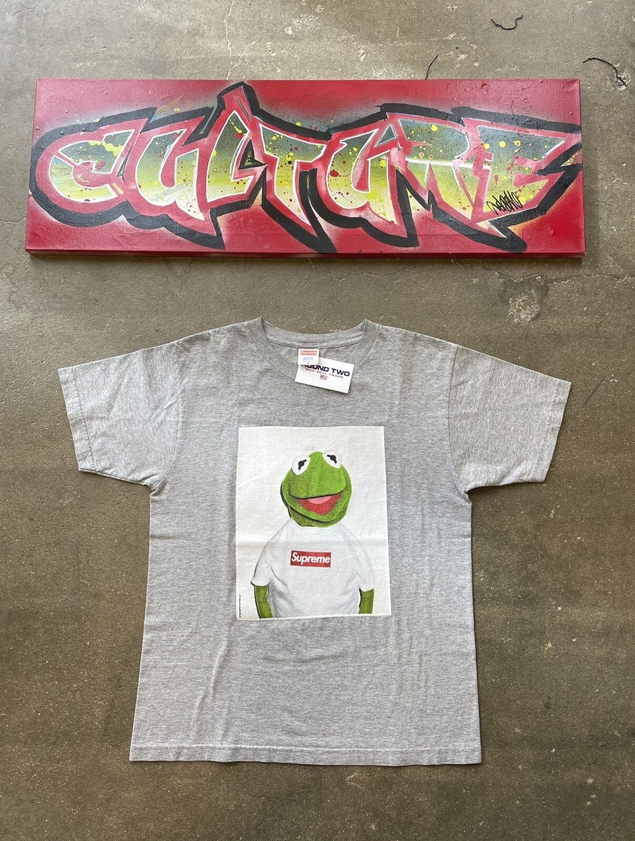 SUPREME シュプリーム 08SS Kermit the frog Tee Supreme Kermit Photo Tee Shirt 2008 Size M rare T-Shirt | eBay