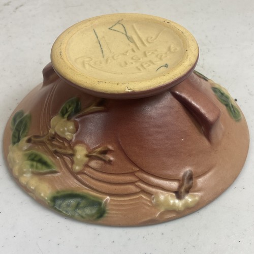 Vintage Roseville Pottery Bowl, #1BL2-6 2c - Picture 3 of 6