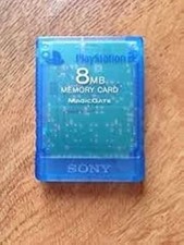 Playstation 2 Memory Card 8mb - Blue