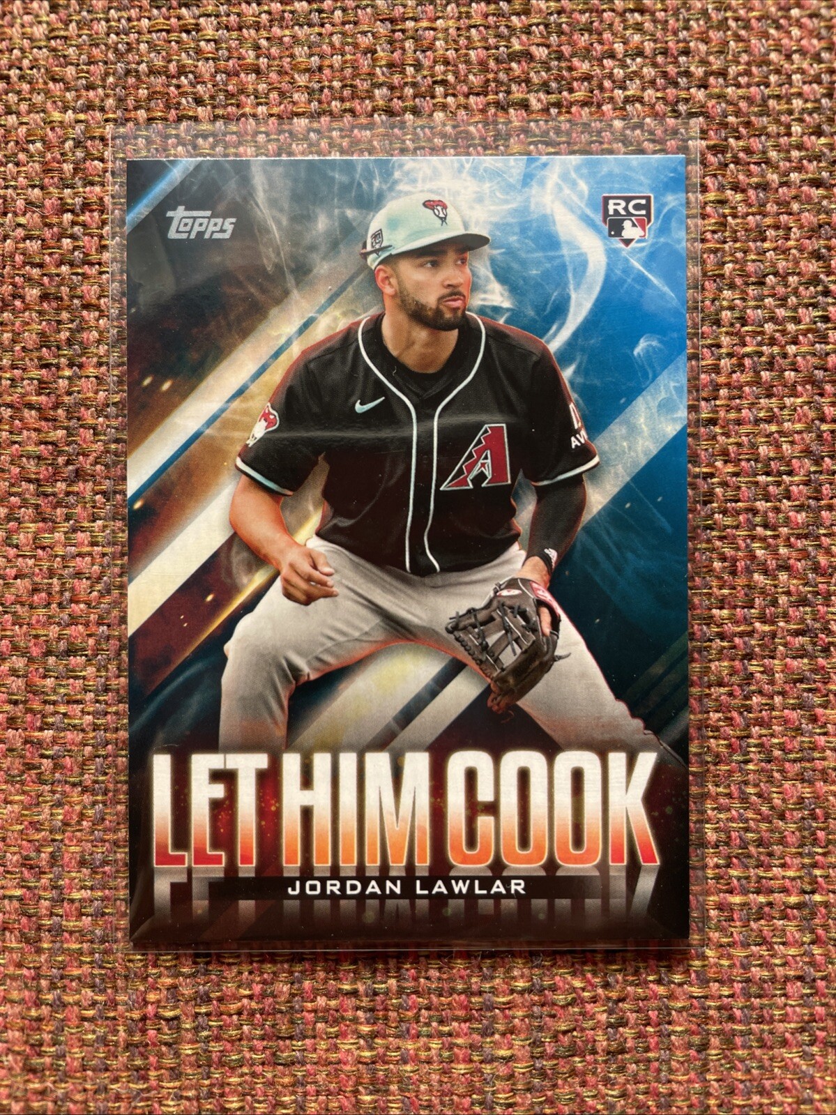 2024 TOPPS UPDATE JORDAN LAWLAR LET HIM COOK BLUE PARALLEL #LHC-21