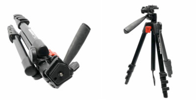 Manfrotto 718SHB Compact Digi Tripod with 3-Way Head