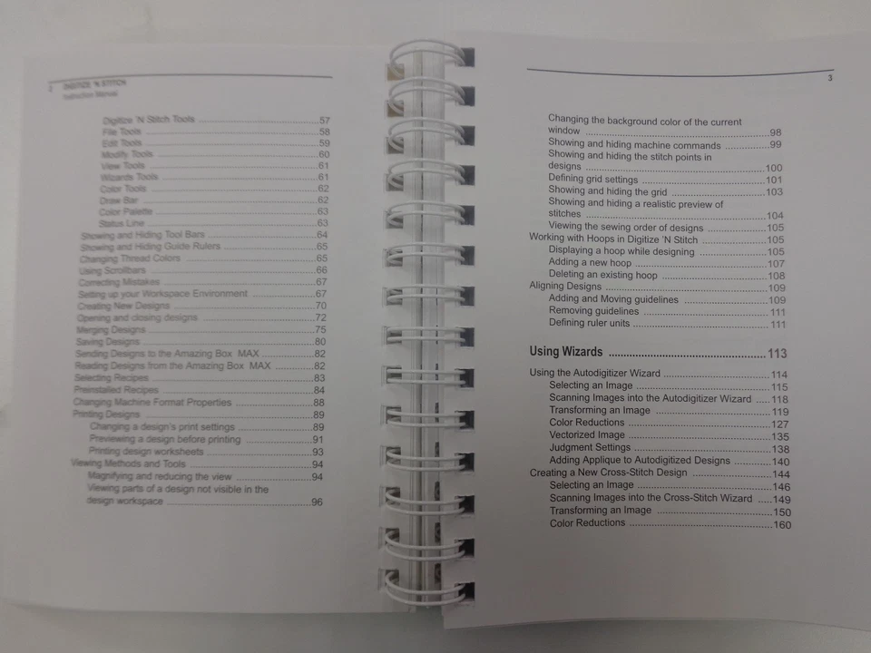 Amazing Designs Digitize n Stitch Instructional Book Manual Tutorial Binder - Image 3 of 4