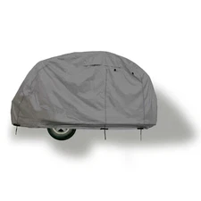 Deluxe Timberleaf Pika Clamshell Teardrop Travel Trailer Camper Cover