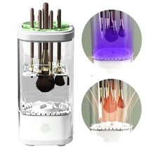 Electric Makeup Brush Cleaner Machine with Dryer UV for All Size Makeup Brushes