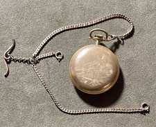 Waltham 17 Jewel Model 1883 18s Pocket Watch 14KGF Case 10K Gold Fob