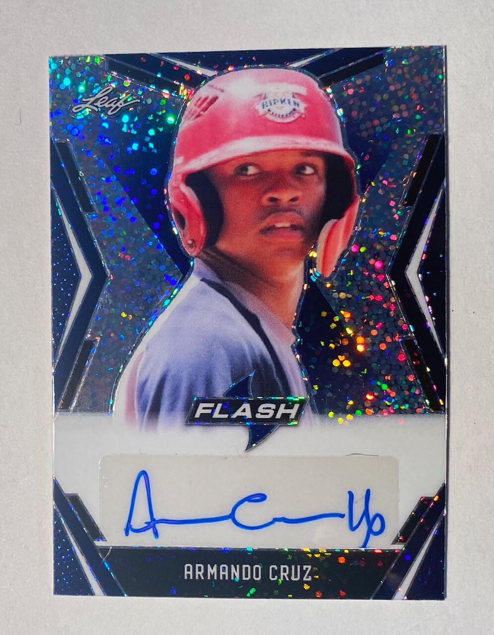 2020 Leaf Flash Black Armando Cruz #BA-AC2 Auto /50