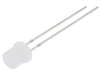 2X OSM5YK57E2A Led 3 Mm Warmweiß 330Mcd 140° 20Ma 2,9-3,6V Front: Flach Optosupp