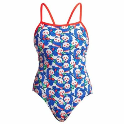 Funkita Pandamania Eco Single Strap One Piece Swimwear - Multicolor Beachwear