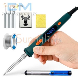 120W Kit de soudure en fer Électronique Soudage en fer Outils à souder Tempable