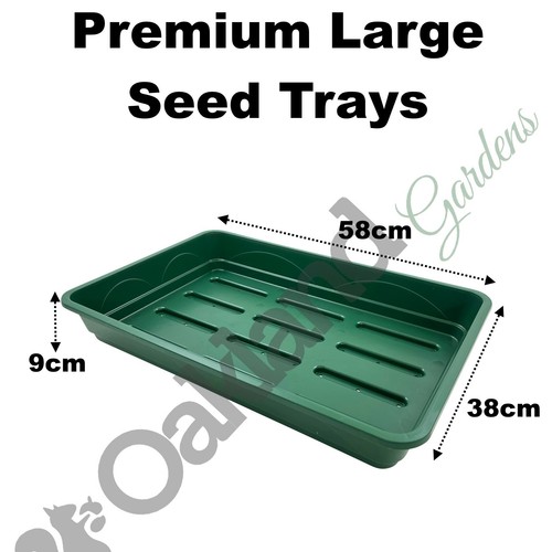 Large Premium 58cm Solid Seed Tray With Drainage Holes Strong Long Life - Picture 2 of 5