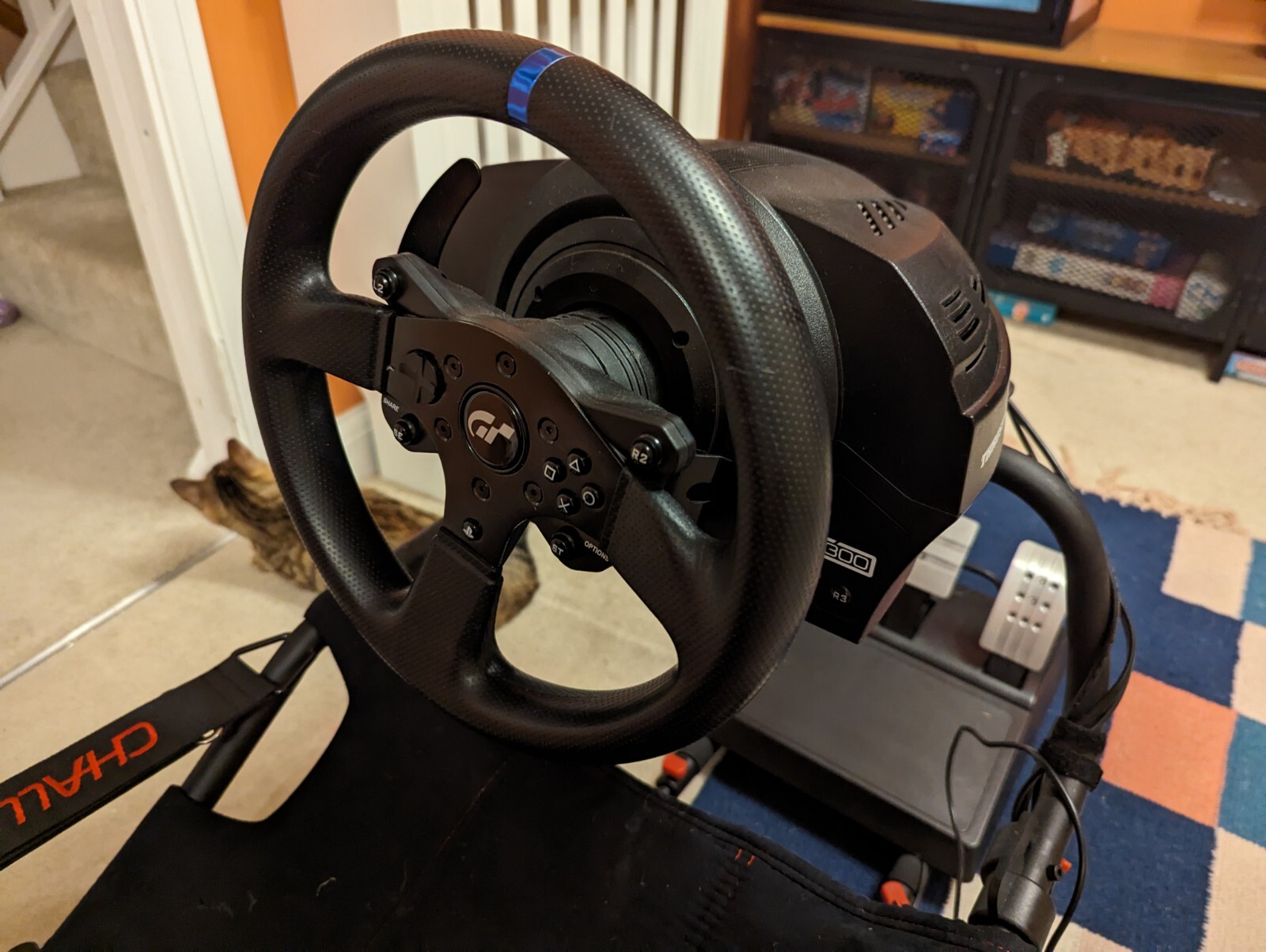Thrustmaster T300 RS GT PS4 Steering wheel (Playseat Also Available) eBay