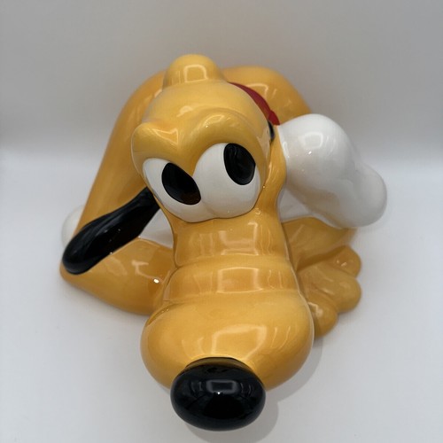 Disney's Pluto Cookie Jar Canister by Treasure Craft Ceramic 8.5" Tall Brand New - Picture 5 of 10