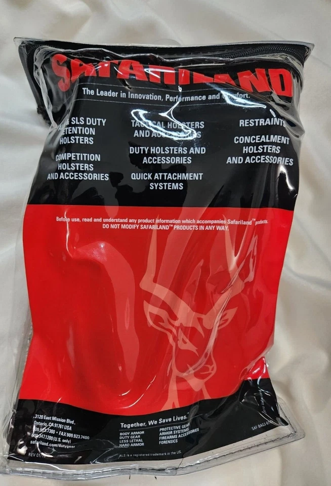 Funda Safariland 6360-2192-132 ALS/SLS Nivel III S&W M&P Mid-Ride Duty IZQUIERDA Foto 3 de 3