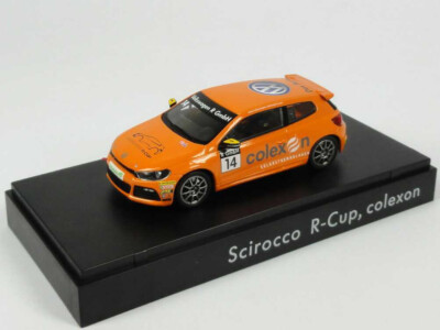 VW VOLKSWAGEN SCIROCCO III R-CUP #14 COLEXON 2011 SPARK 1/43 TIMMY MEGENBIER