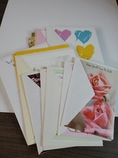 Vintage greeting cards 24 Unused: Get well, Thank you. Most Are Made In USA
