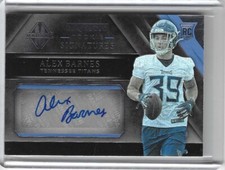 2019 Panini Majestic #152 Alex Barnes RC Rookie Autograph Auto /99 