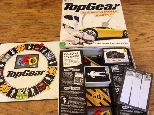 BBC TOP GEAR TV Show The Ultimate Car Challenge BOARD GAME The Stig Complete - Afbeelding 1 van 1