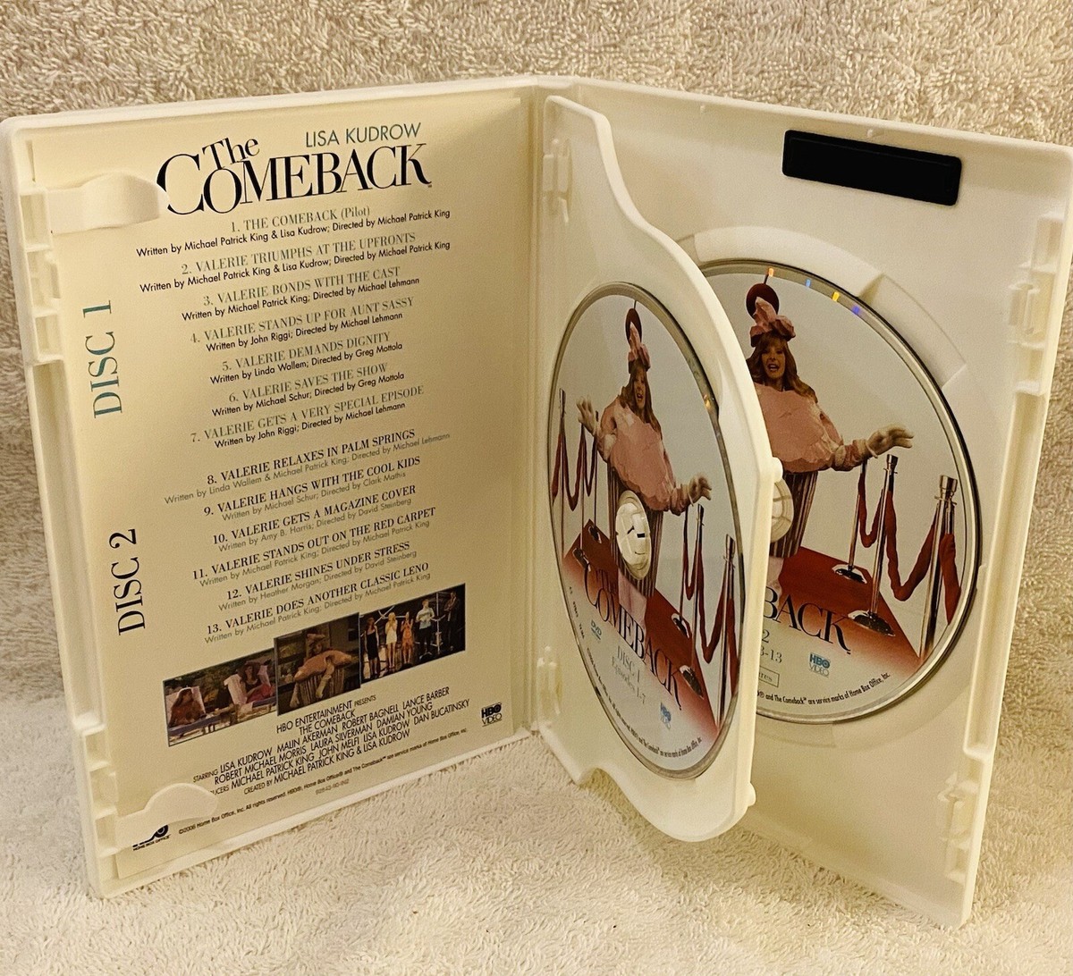 The Comeback (DVD, 2006, 2-Disc Set) Complete 1st Only