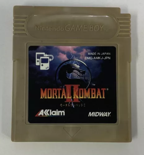 Nintendo Game Boy Mortal Kombat II Kyuukyoku Shinken Japan CartridgeOnly 2495 SP