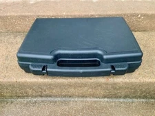 Unbranded Single Pistol Case 16.75x12" Interlocking Foam Black Poly