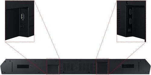 Samsung HW-Q60C/X U SB soundbar wireless 3,1 canali con subwoofer - prezzo disponibile £499 - Foto 4 di 4