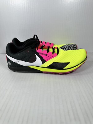 Nike Rival XC 6 Cross Country Spikes Volt Black Pink DX7999  display picture 2