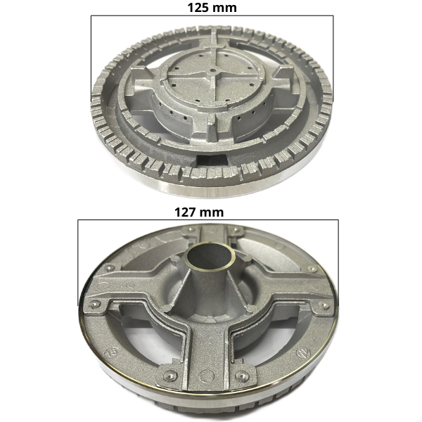 Ricambio Sabaf C00053254 H0208 Bruciatore Tripla Corona Ultrarapido Spartifiamma Cucina La Germania - Rossi Ricambi Ricambio Sabaf Per Piano Cottura Ricambio Sabaf C00053254 H0208 Bruciatore Tripla Corona Ultrarapido Spartifiamma Cucina La Germania - Rossi Ricambi Ricambio Sabaf Per Piano Cottura