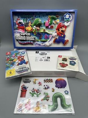 Super Mario Bros. Wonder (Nintendo Switch, 2023) Collectors Edition