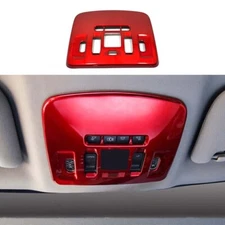For Toyota Camry 2018-2023 1PCS Front Reading Light Button Glossy Red Cover Trim